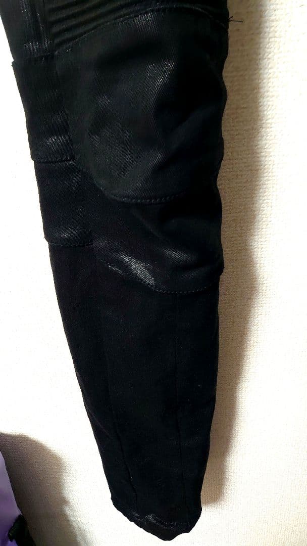 貴重☆完売☆稲葉浩志着コーティングバイカーパンツNOID☆lgb