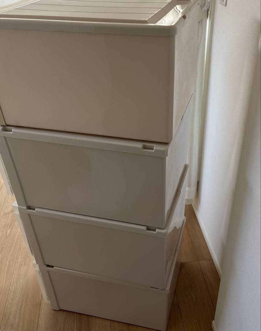 天馬フィッツケース　クローゼット　収納　衣装ケース4点セット