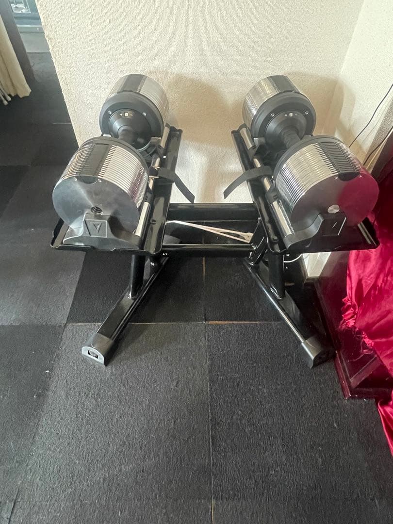 2個セット　ライシン可変式ダンベル　スタンド　￼40kg 1kg 刻み　本州