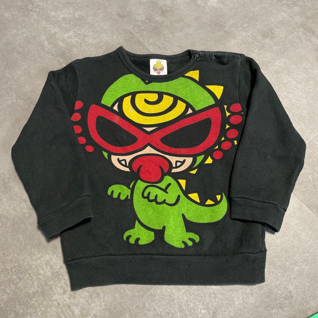 ヒステリックミニ ミニラ トレーナー サロペット セット