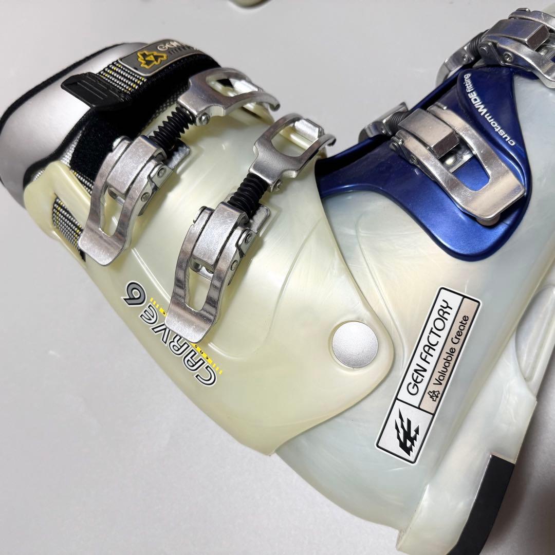 【新品未使用】GEN FACTORY CARVE6 スキーブーツ 26.5cm