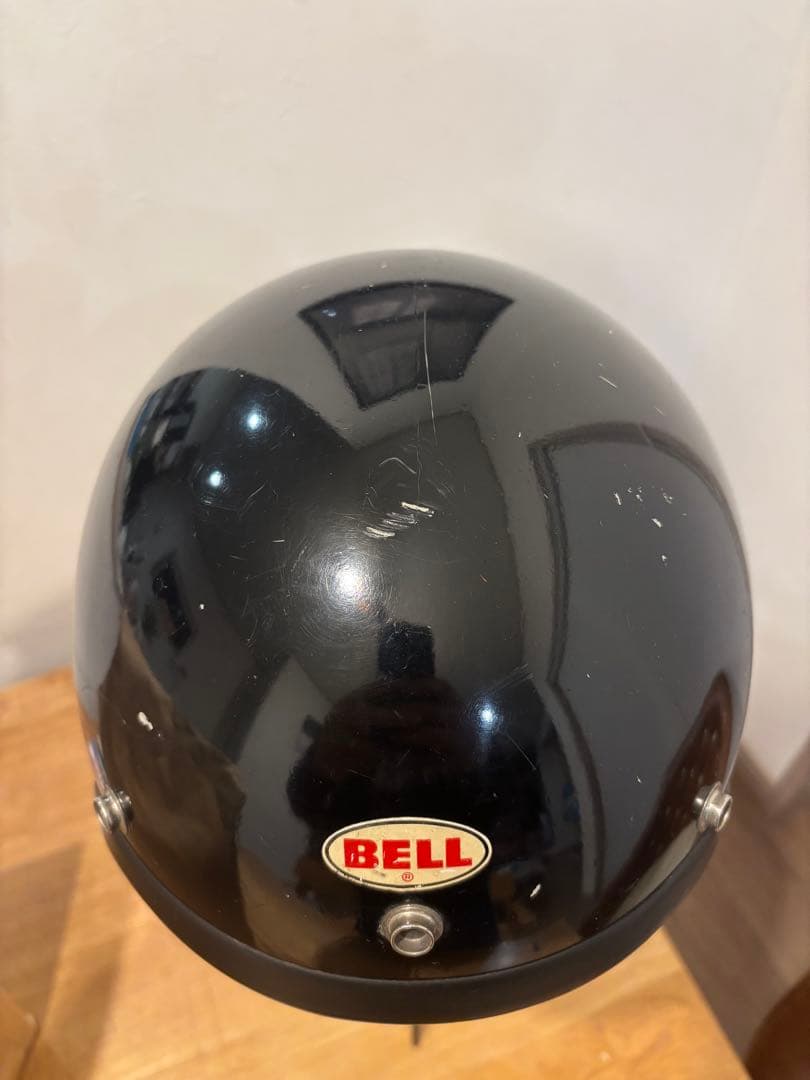 BELL R-T 黒 ジェットヘルメット Mサイズ　ビンテージ　rt