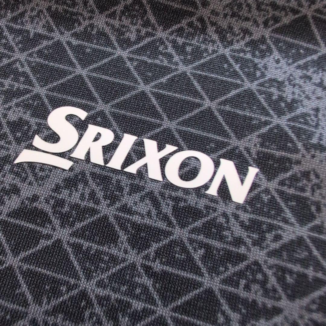【極美品】スリクソンゴルフ　ハーフジップモックネックシャツ　グレー　LL