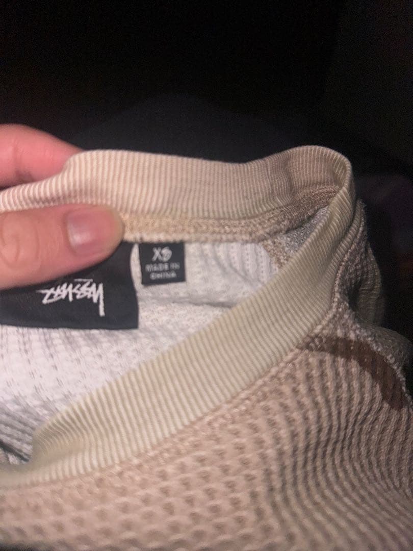 STUSSY BASIC THERMAL sand camo サーマル