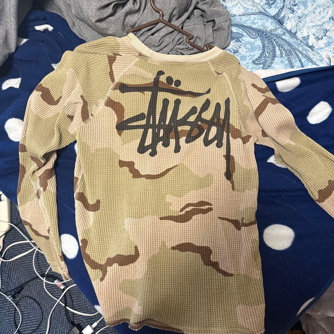 STUSSY BASIC THERMAL sand camo サーマル