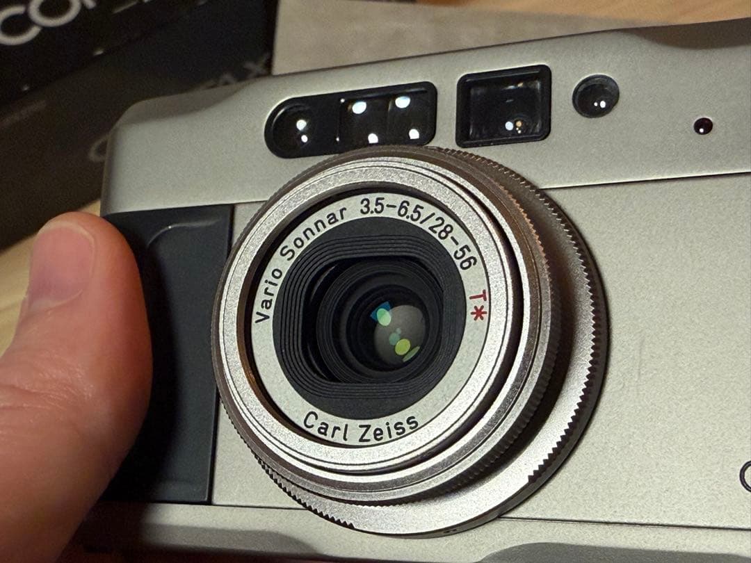 【極美品/元箱説付】CONTAX TVS II ジャンク 部品取り