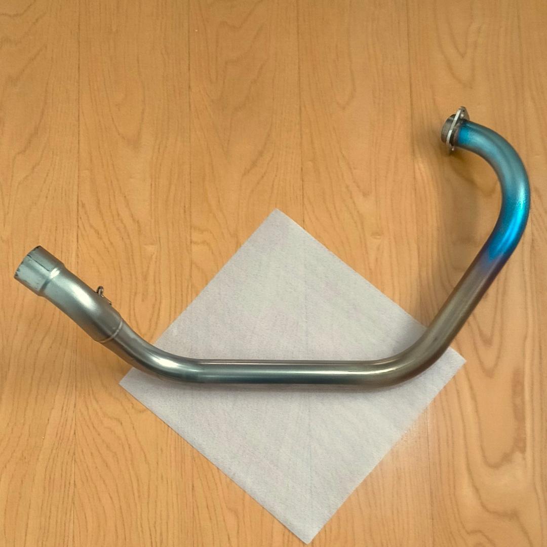 エイプ100 ヨシムラ 機械曲チタンサイクロンマフラー