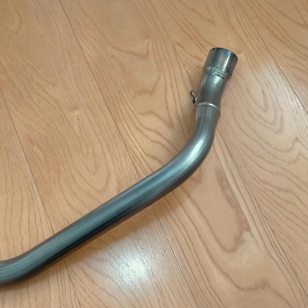 エイプ100 ヨシムラ 機械曲チタンサイクロンマフラー