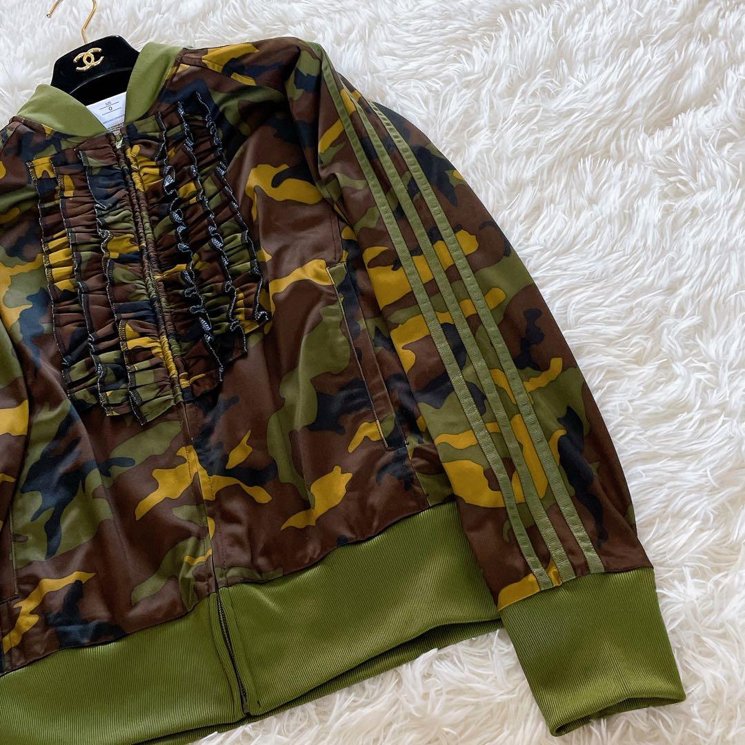 希少✨美品【アディダス】ジェレミースコット カモフラ フリル トラックジャケット