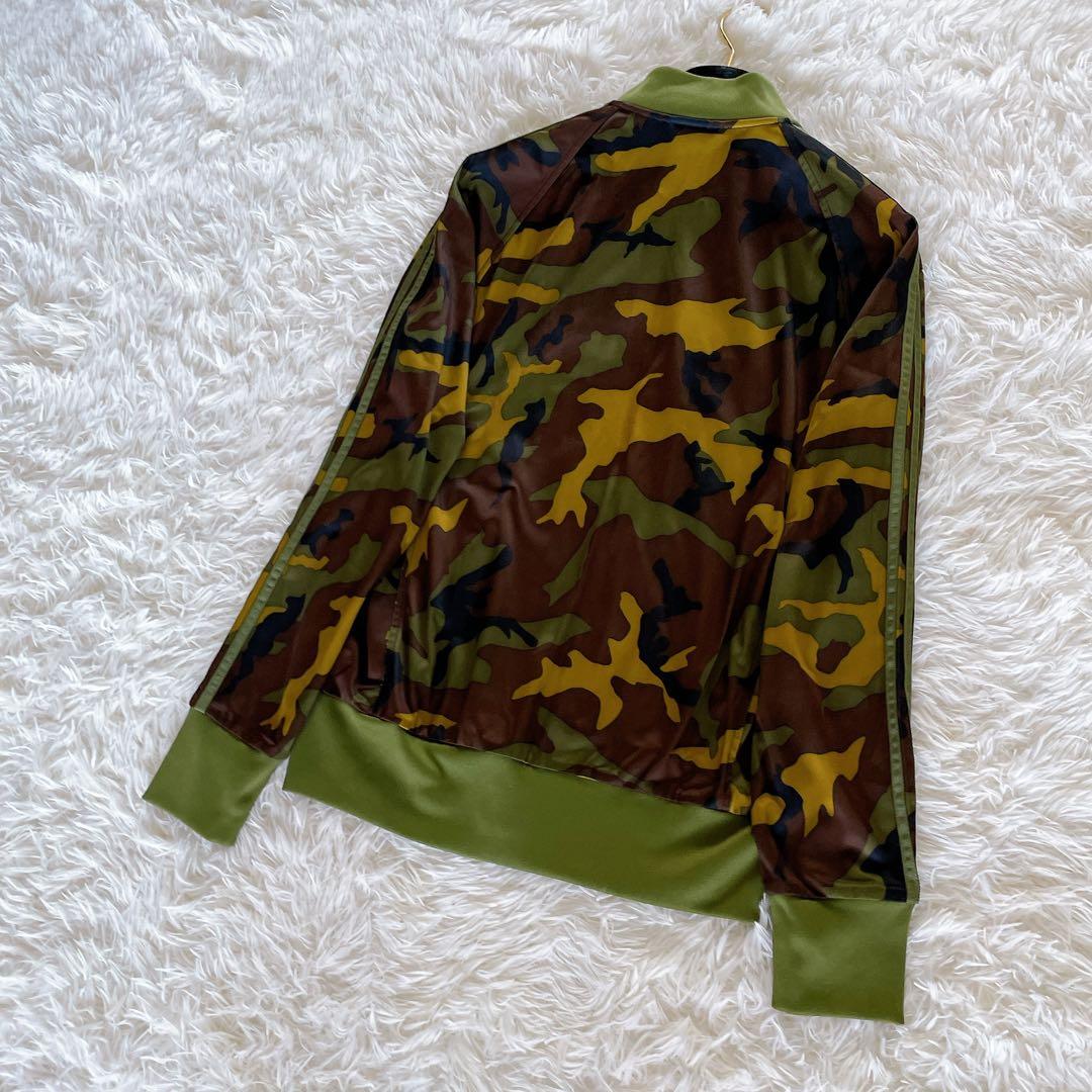 希少✨美品【アディダス】ジェレミースコット カモフラ フリル トラックジャケット