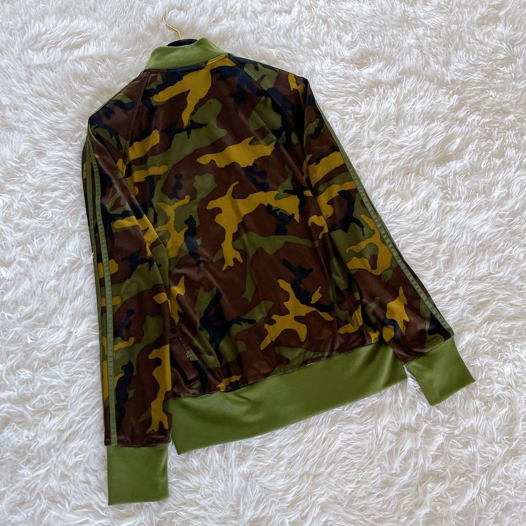 希少✨美品【アディダス】ジェレミースコット カモフラ フリル トラックジャケット