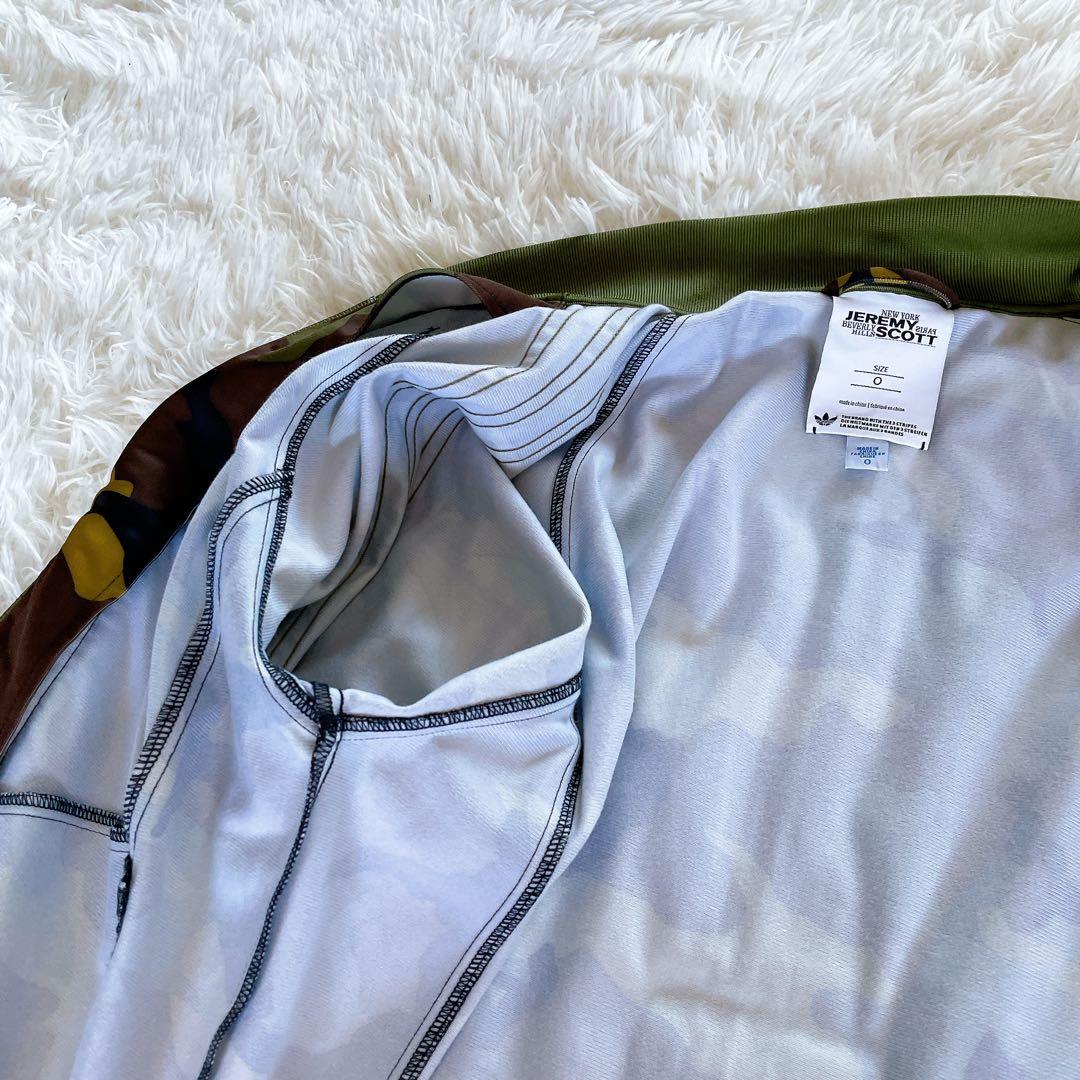 希少✨美品【アディダス】ジェレミースコット カモフラ フリル トラックジャケット