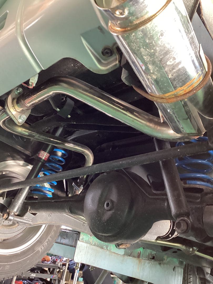 ジムニー JB23 ウイルズウィン　マフラー　フロントからリヤ 4点セット