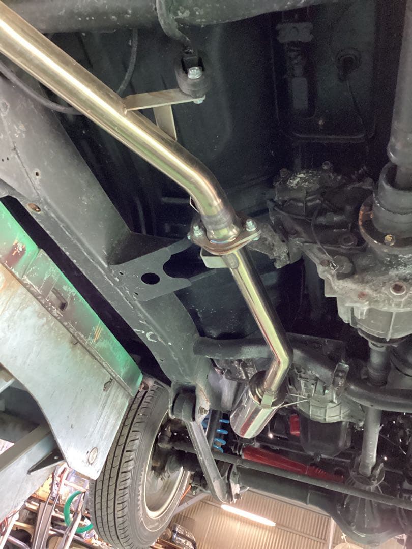 ジムニー JB23 ウイルズウィン　マフラー　フロントからリヤ 4点セット