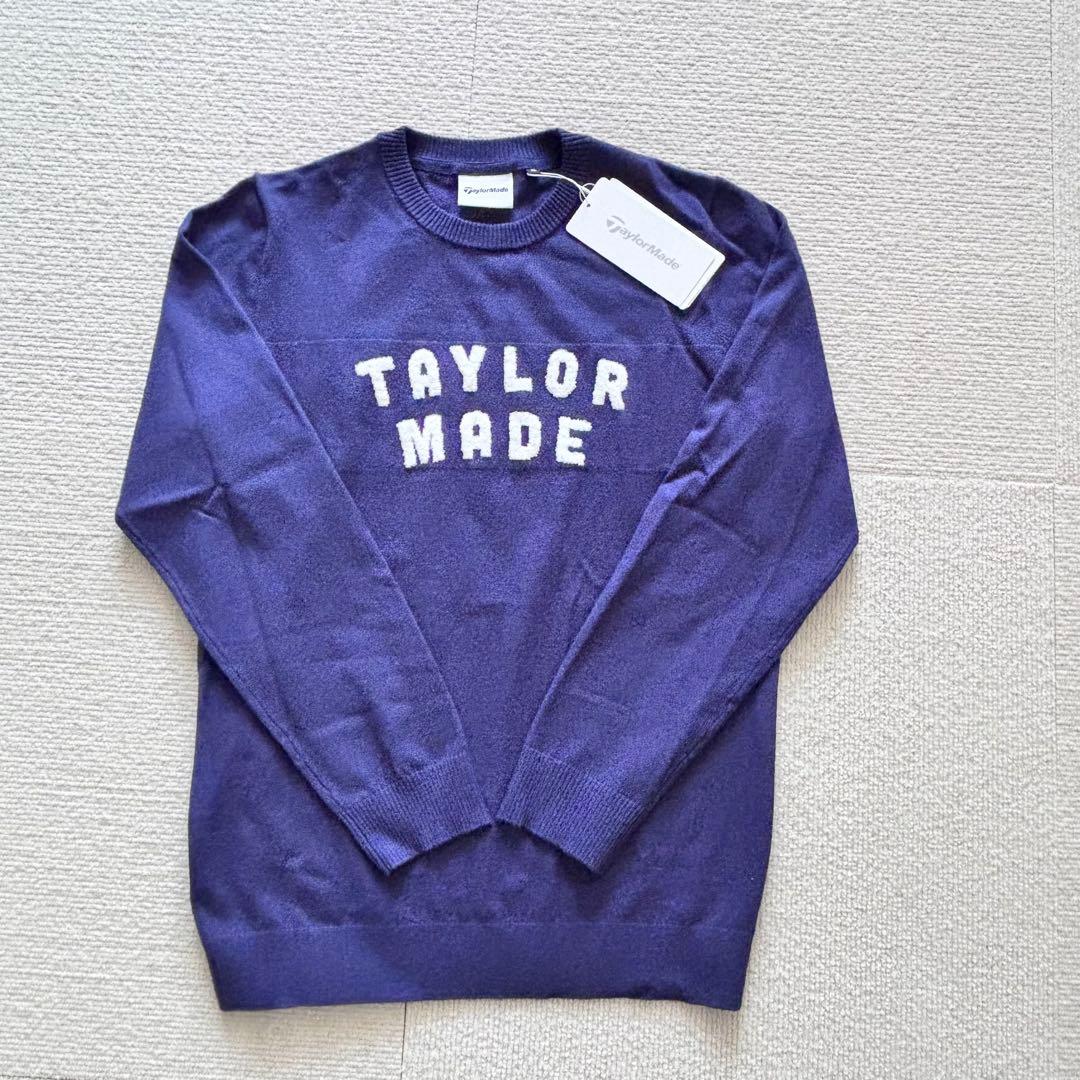 【新品】テーラーメイド　レディースセーター　ネイビー　Mサイズ