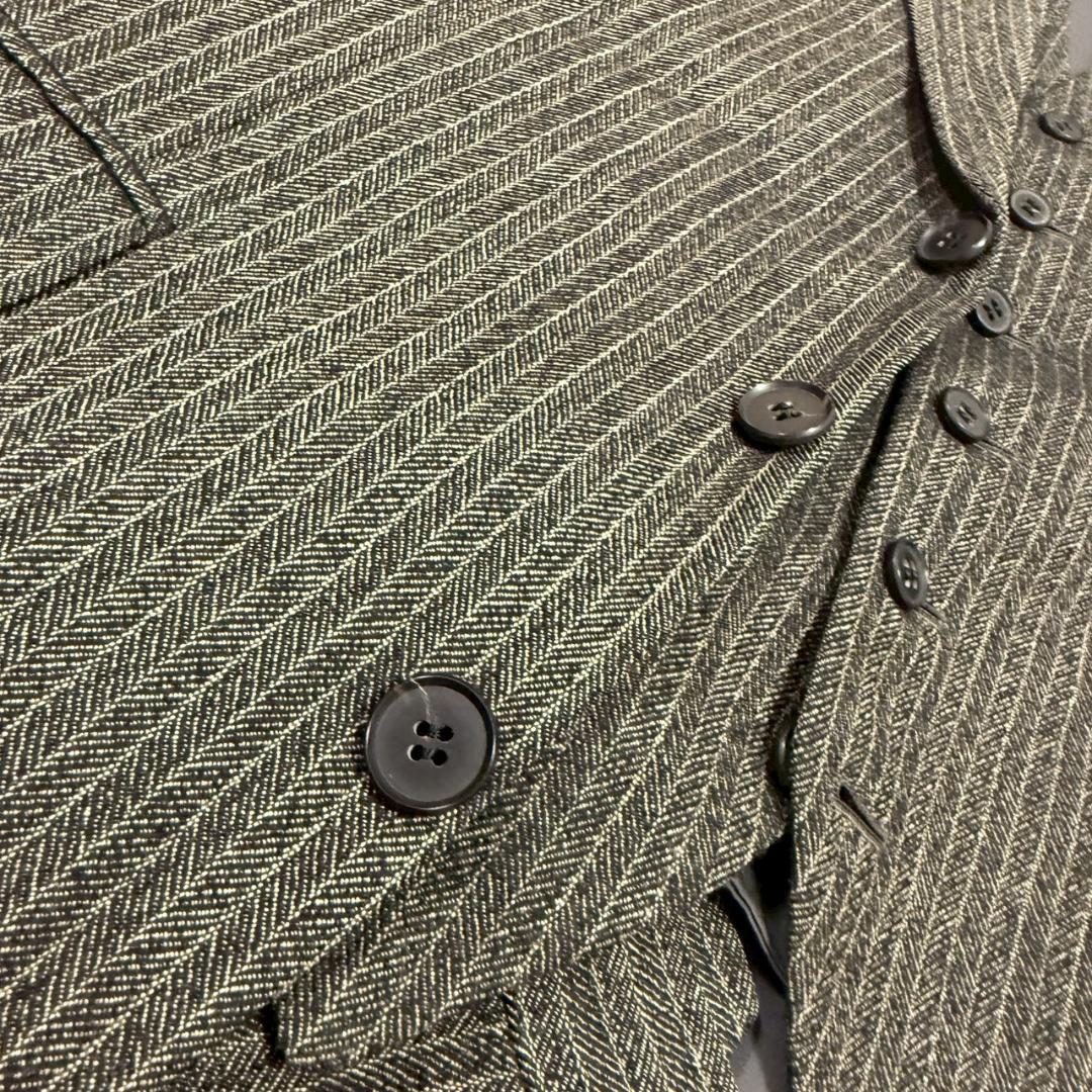 【美品】クリスチャンディオール　ヴィンテージスーツ　スリーピース　ヘリンボーン