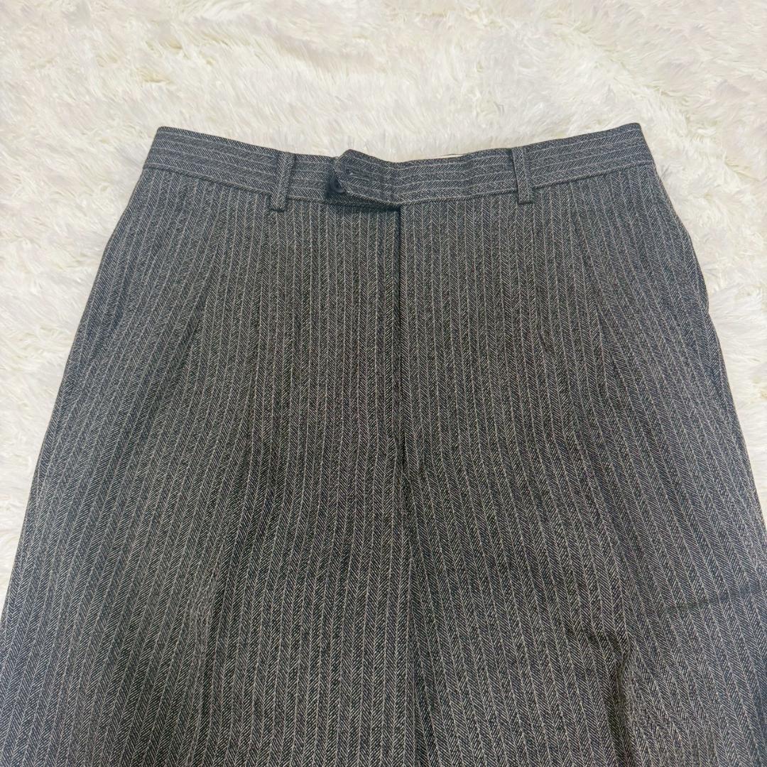 【美品】クリスチャンディオール　ヴィンテージスーツ　スリーピース　ヘリンボーン