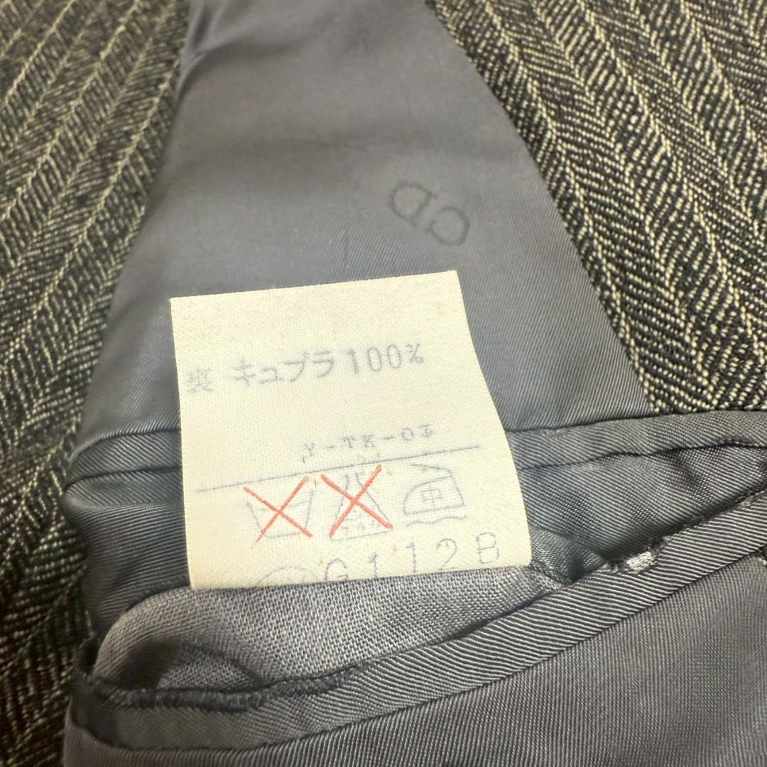 【美品】クリスチャンディオール　ヴィンテージスーツ　スリーピース　ヘリンボーン