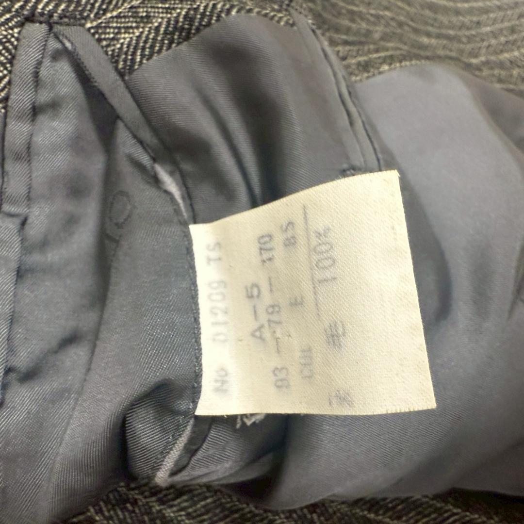 【美品】クリスチャンディオール　ヴィンテージスーツ　スリーピース　ヘリンボーン