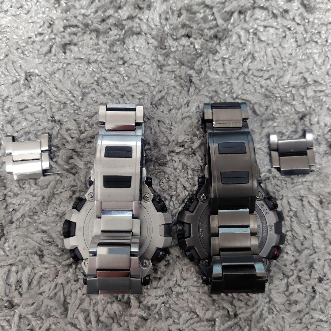 G-SHOCK MTG-B3000　2本セット 金属ベルト 時計