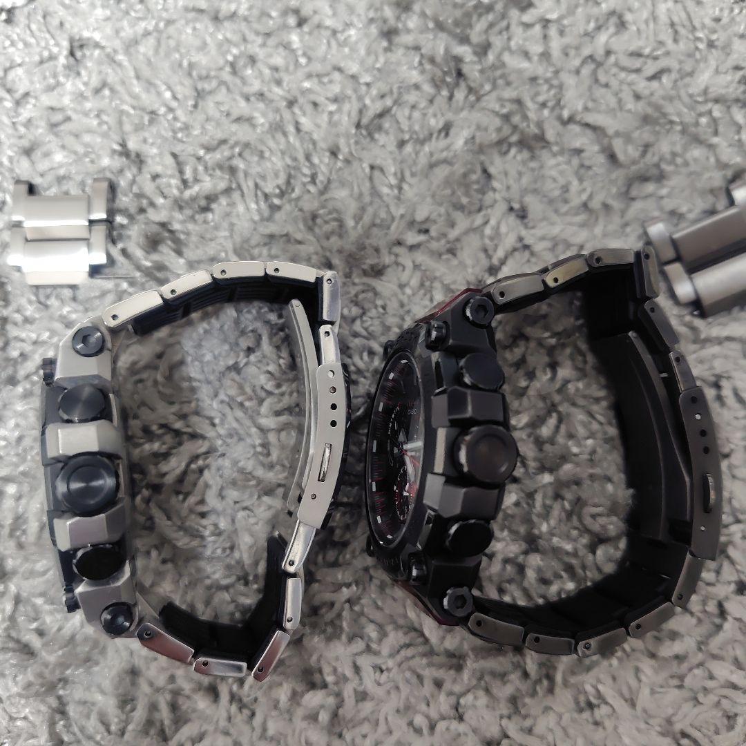 G-SHOCK MTG-B3000　2本セット 金属ベルト 時計