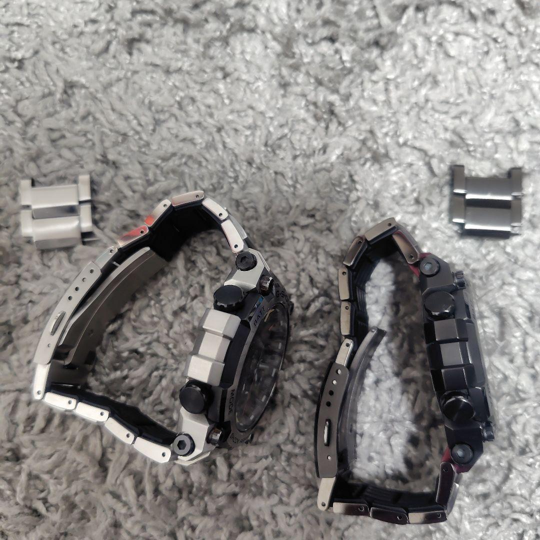 G-SHOCK MTG-B3000　2本セット 金属ベルト 時計