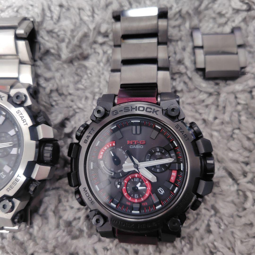 G-SHOCK MTG-B3000　2本セット 金属ベルト 時計