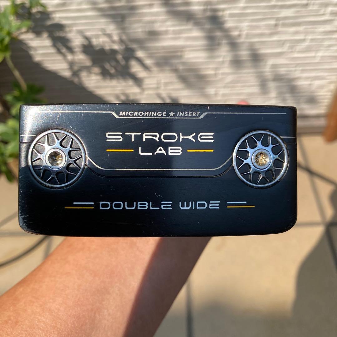 ストロークラボブラックシリーズDOUBLEWIDEFLOWパター33インチ