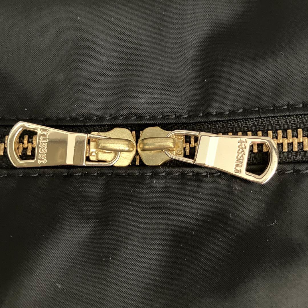 最終お値下げ☆russet clouds nylon スリングバッグ ブラック