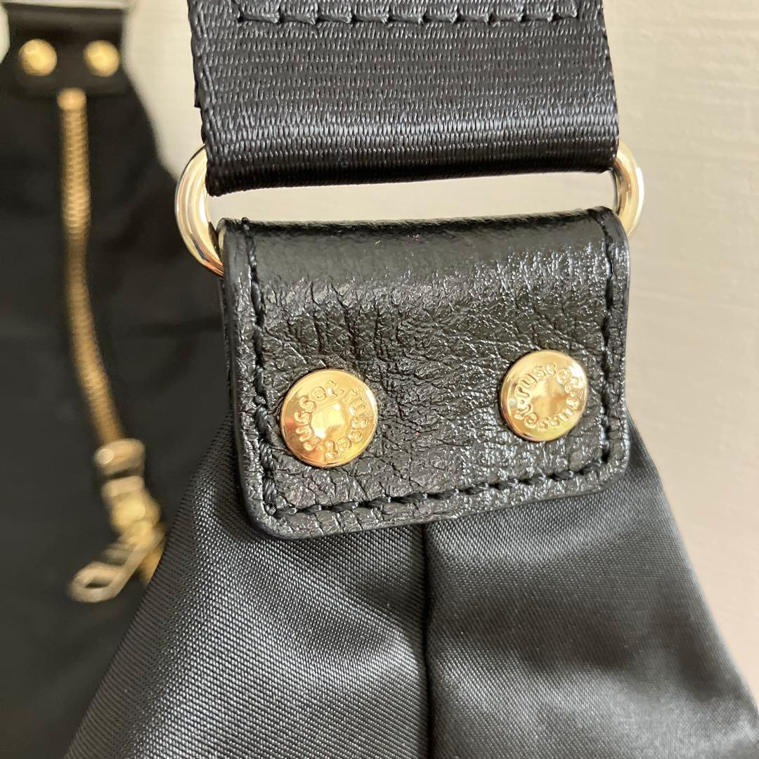 最終お値下げ☆russet clouds nylon スリングバッグ ブラック