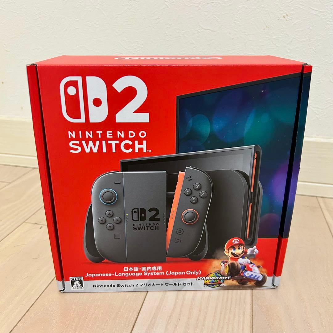 新品Nintendo Switch 2（日本専用）マリオカート ワールド セット