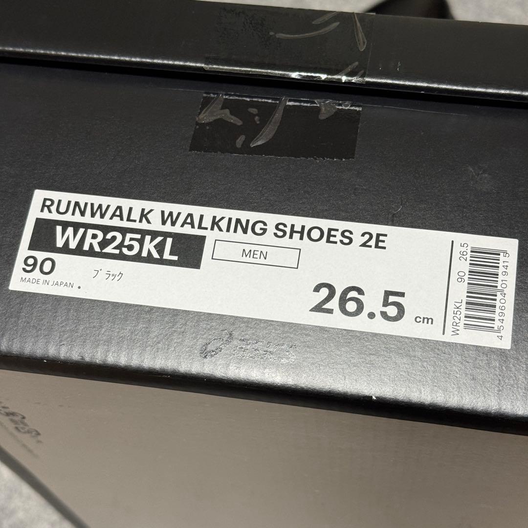 【極美品】ランウォーク ビジネスシューズ ゴアテックス 26.5 ブラック