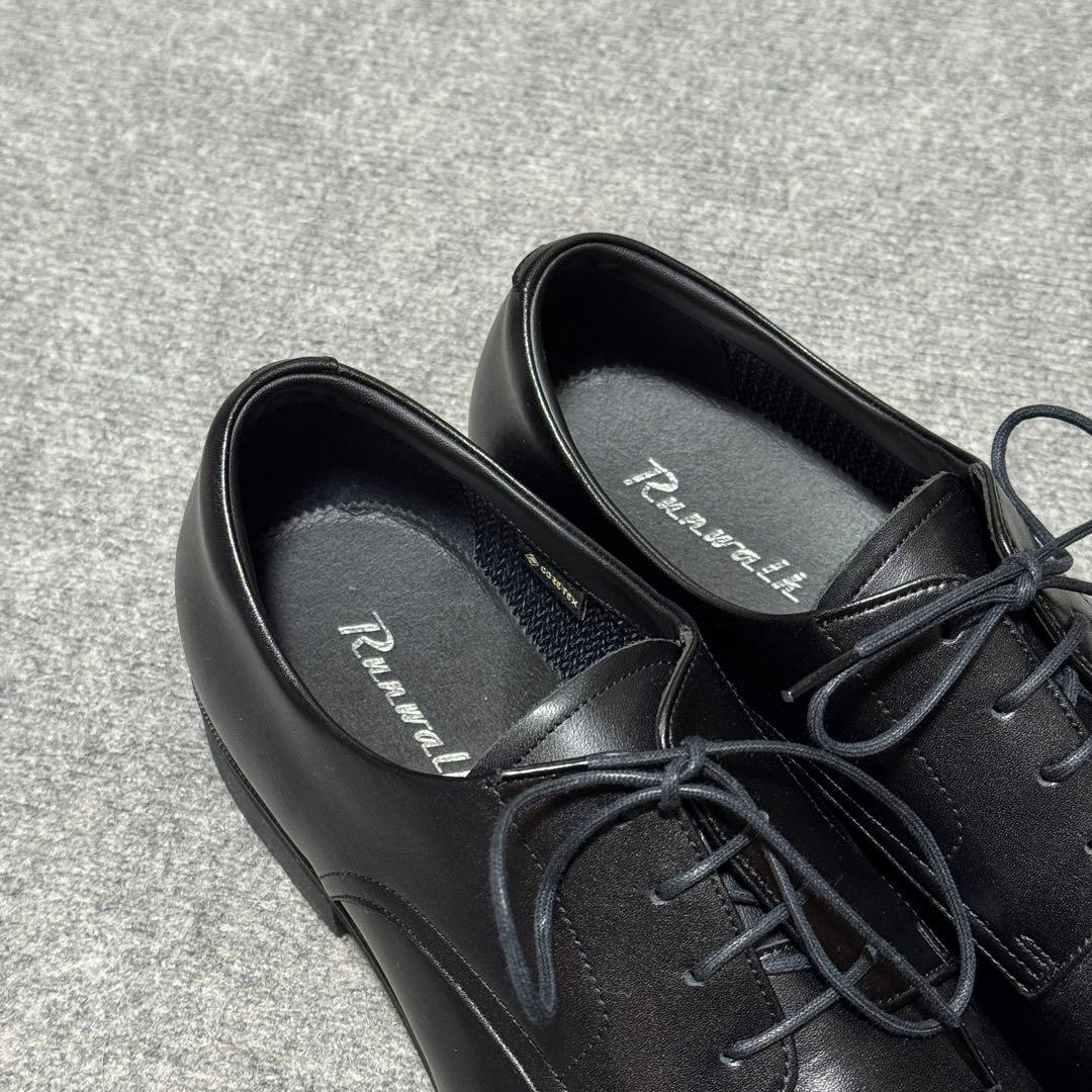【極美品】ランウォーク ビジネスシューズ ゴアテックス 26.5 ブラック