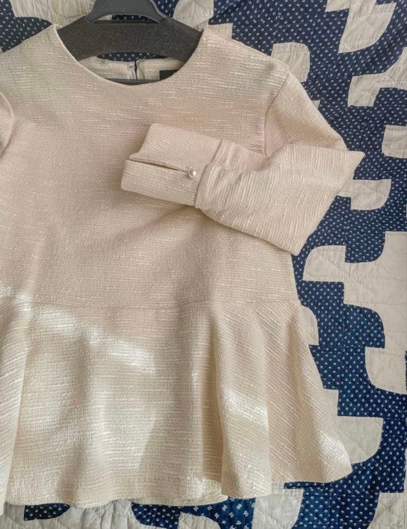 SHIPS ペプラムツイード ドレススーツ セットアップ 入学式 卒業式