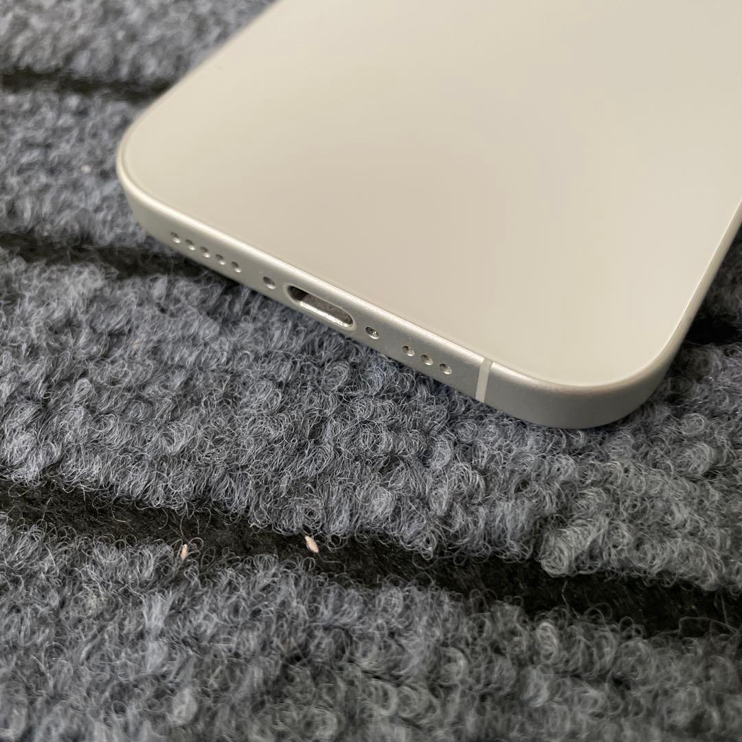 244 iPhone16 128GB SIMフリー　ホワイト
