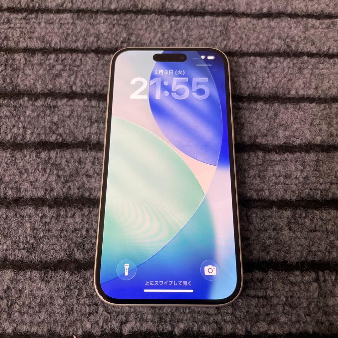 244 iPhone16 128GB SIMフリー　ホワイト