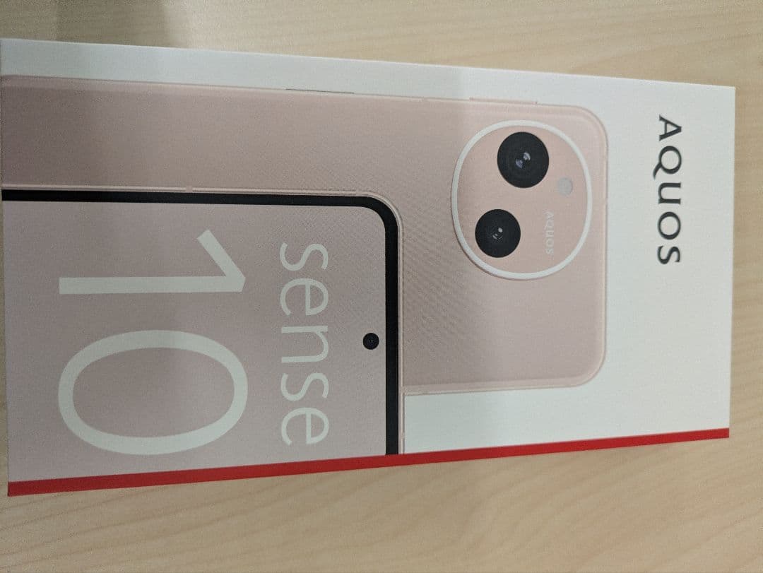 【新品未開封】sense10SH-M33ペールピンク6GB128GBSIMフリー