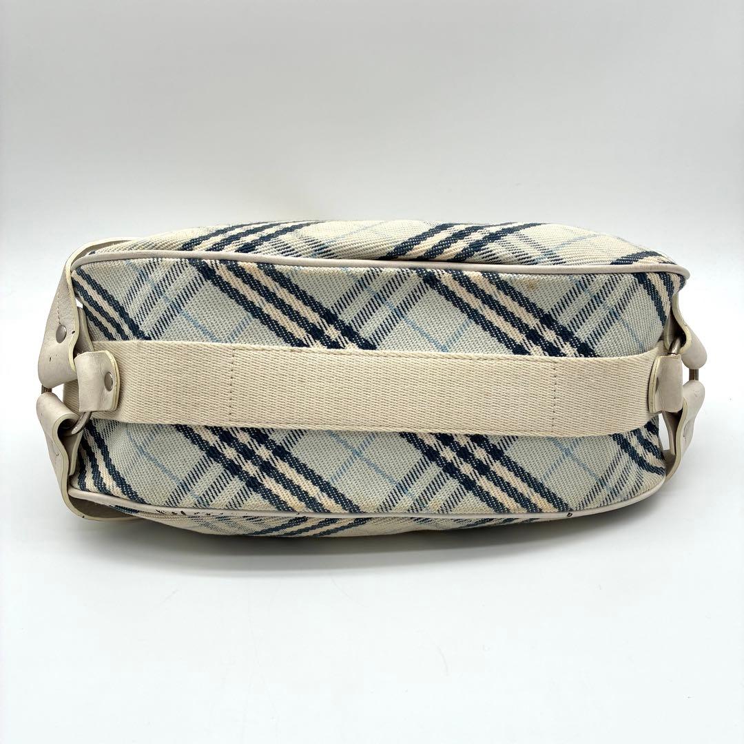 バーバリーブルーレーベル　ワンショルダーバッグ　ノバチェック　ホースロゴ