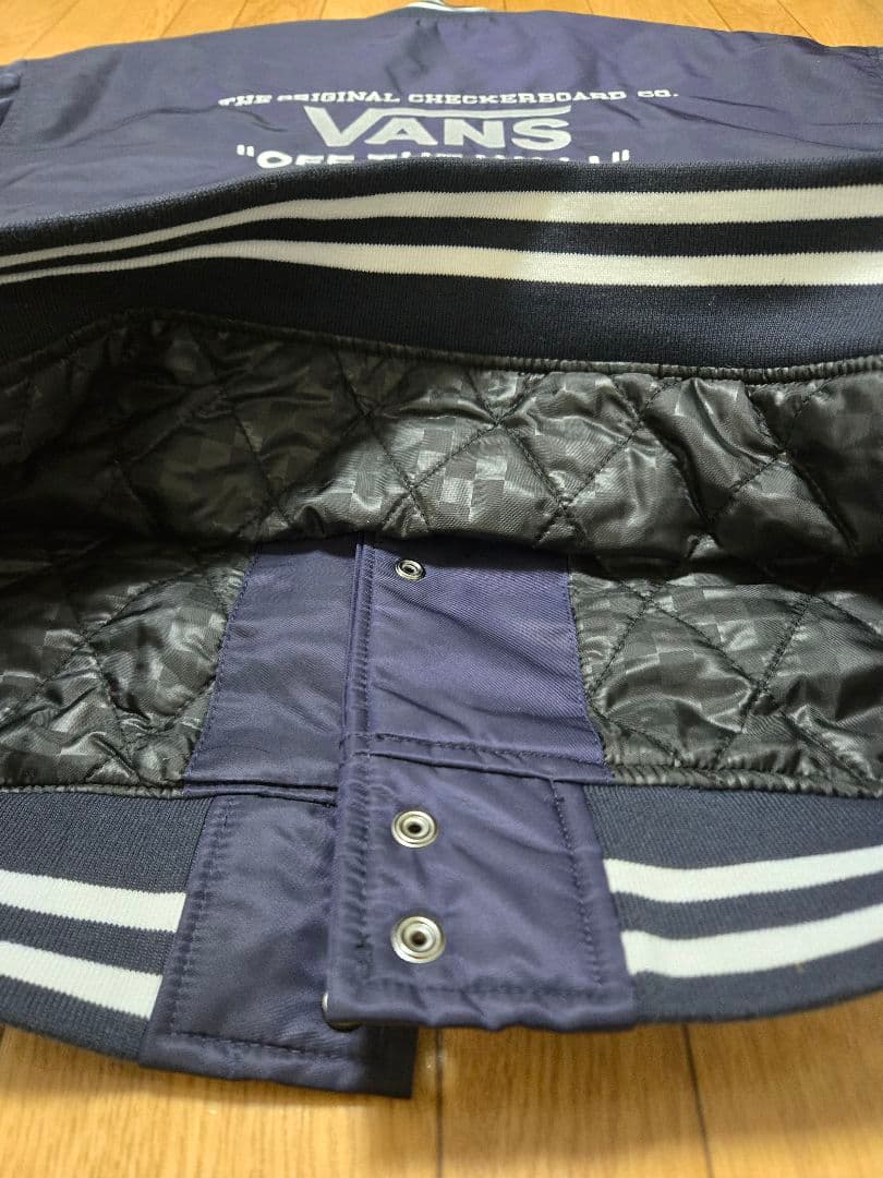 VANS スタジャン ネイビー Мサイズ