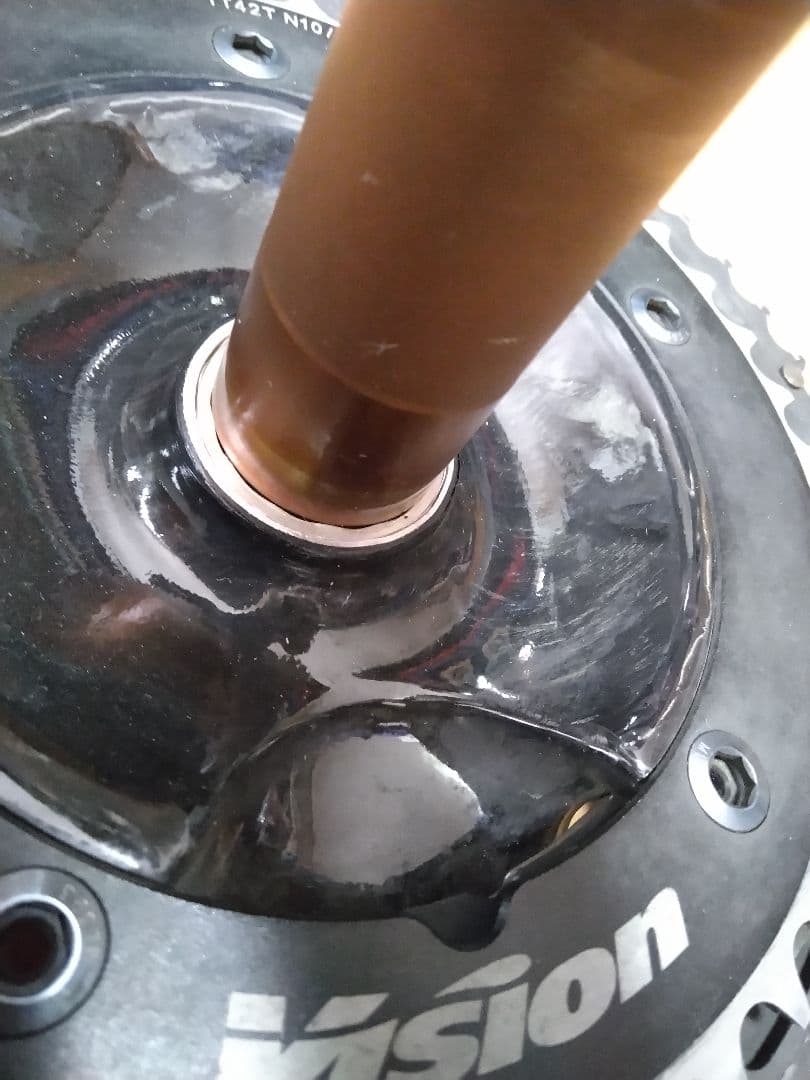 Vision　TTカーボンクランクセット54-42