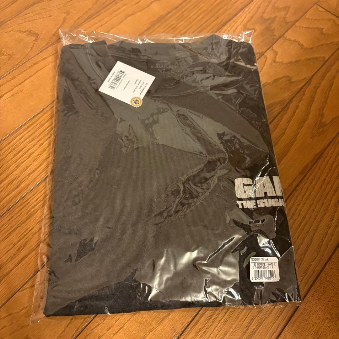 【新品最安値】GANTZ × ザシュガーパンチ　岸本恵　長袖Tシャツ　ブラック