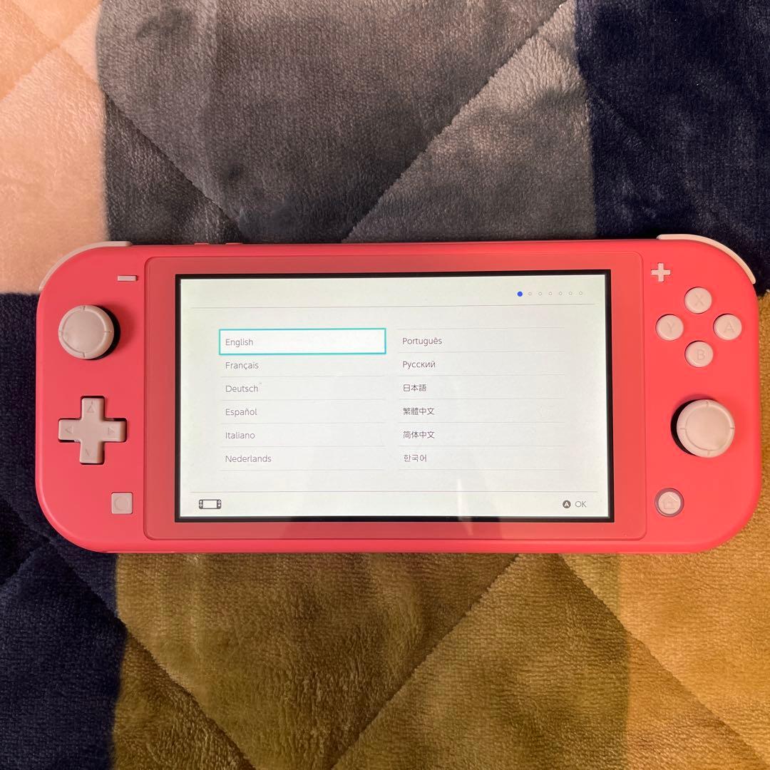 Nintendo Switch Lite コーラルピンク 本体のみ