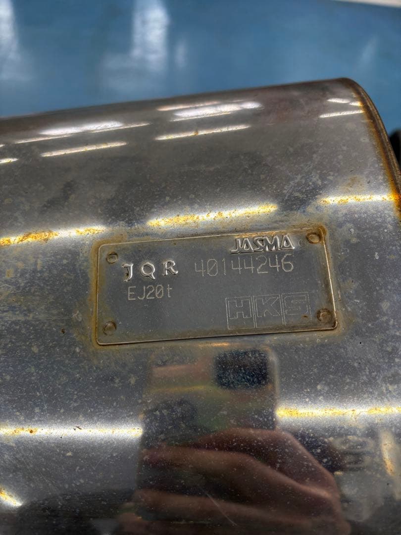 HKS スーパーターボ マフラー SUBARU WRX STI VABセット品①