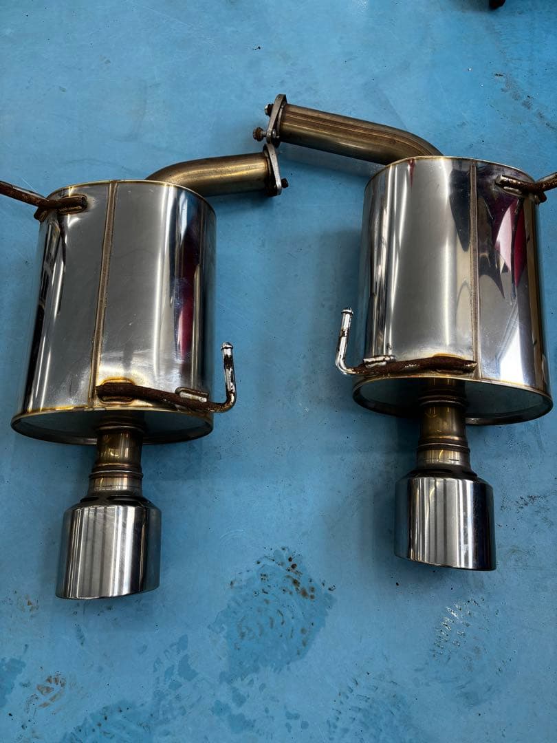 HKS スーパーターボ マフラー SUBARU WRX STI VABセット品①