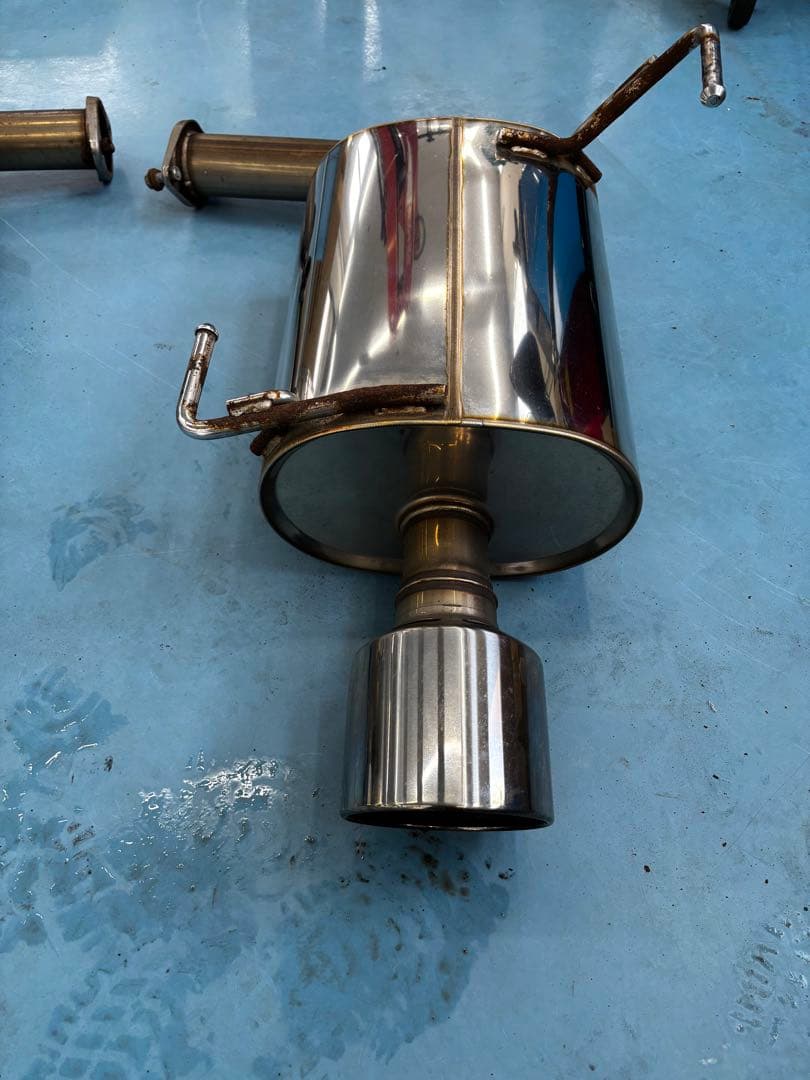 HKS スーパーターボ マフラー SUBARU WRX STI VABセット品①