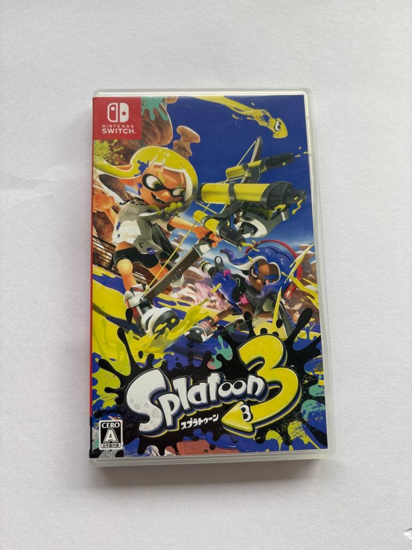 Nintendo Switch本体 スプラトゥーン3ソフト、ケース付き
