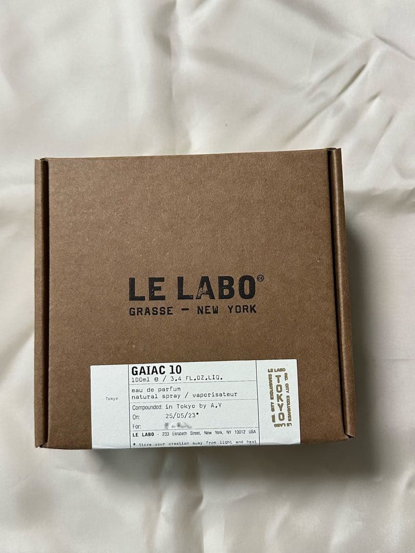 LE LABO GAIAC 10 東京限定 100ml 残量約8割 正規品