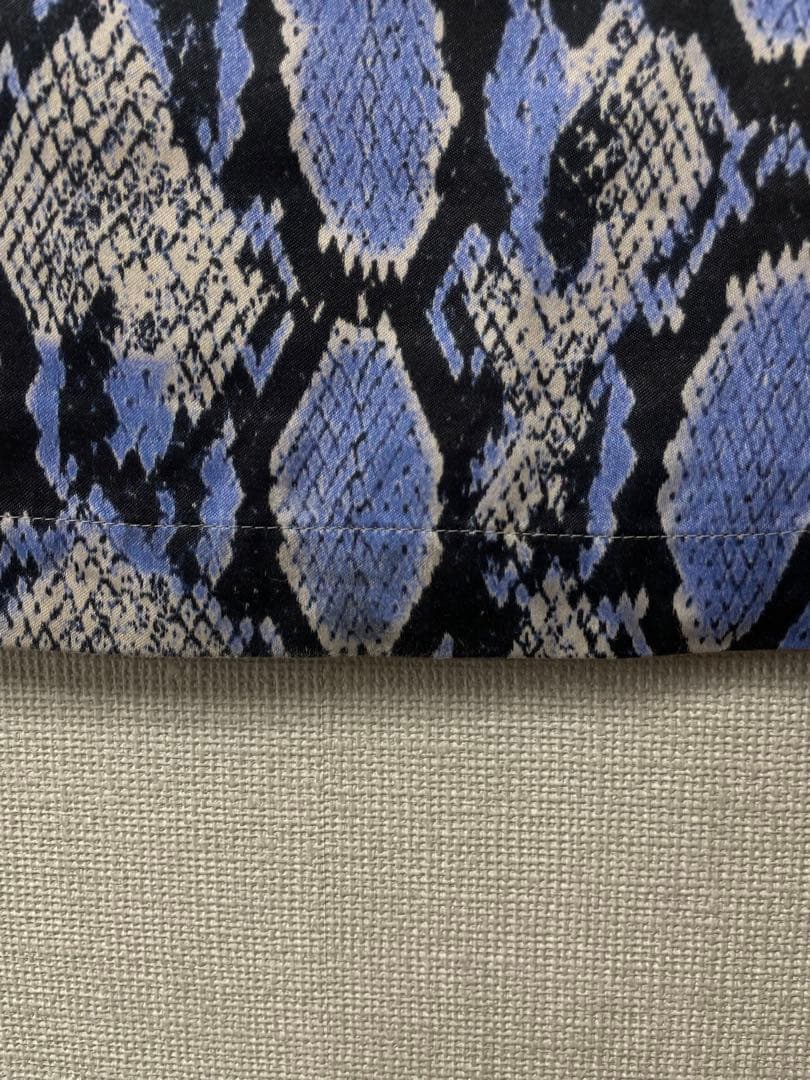 成田凌着用　Needles python pants 総柄　ニードルス　パイソン