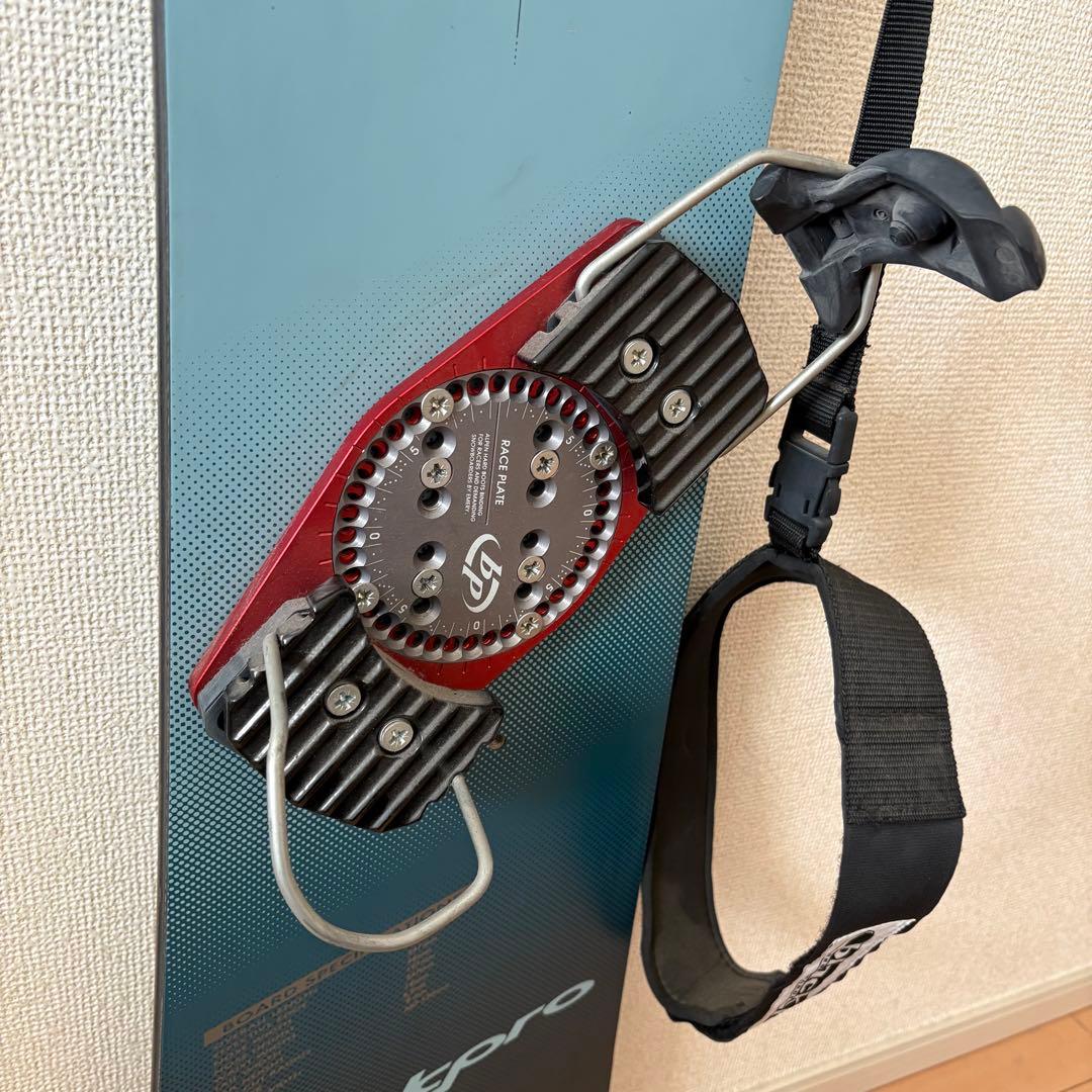 Black Pro ブラックプロ　アルペンボード　スノーボード　ビンディング付き