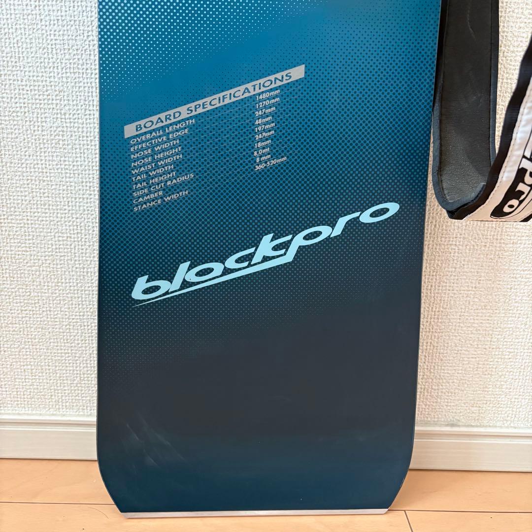 Black Pro ブラックプロ　アルペンボード　スノーボード　ビンディング付き